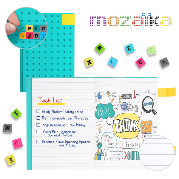 WAFF Mozaika Journal Combo with Pins (Medium) WAFF World Gifts Inc.