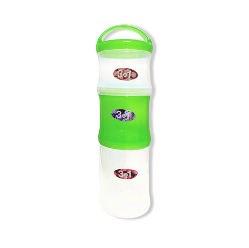 3 in 1 Portable Snack Container for On-the-Go (1pc) WAFF World Gifts Inc.