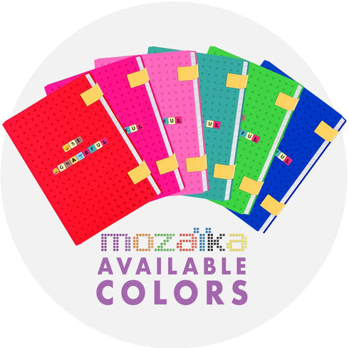 WAFF Mozaika Journal Combo with Pins (Medium) WAFF World Gifts Inc.