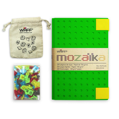 WAFF Mozaika Journal Combo with Pins (Medium) WAFF World Gifts Inc.