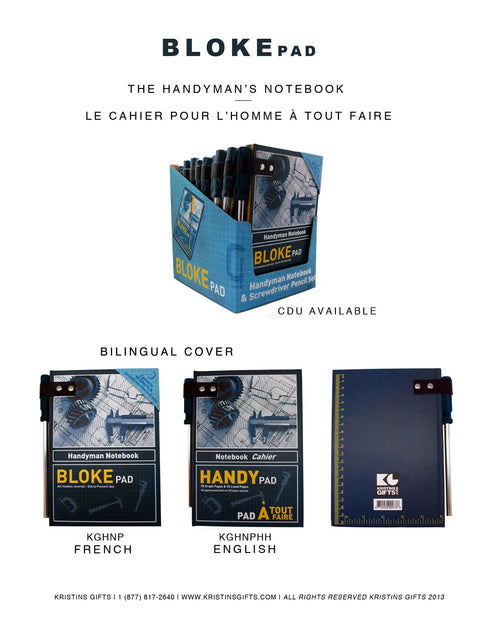 WAFF The Handyman's Pad WAFF World Gifts Inc.