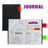 WAFF Journal (Large) with Lego-like cover with add on Clips - WAFF World Gifts Inc. 34.00