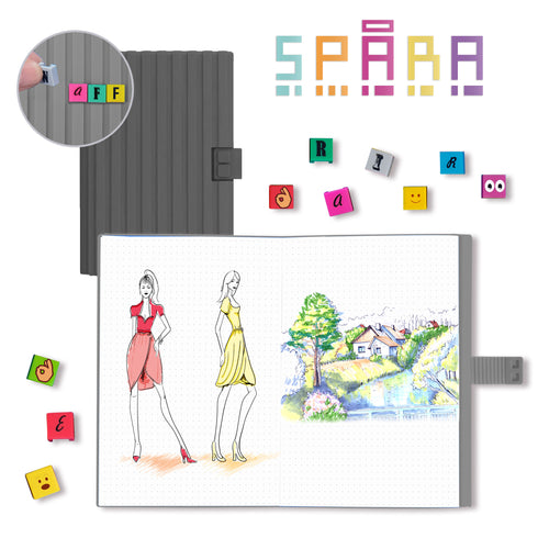 WAFF Spara with Slides Kit (Medium) Notebook (4" x 5.75")