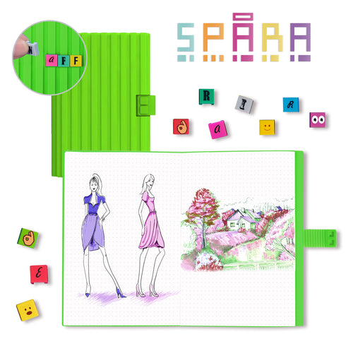 WAFF Spara with Slides Kit (Medium) Notebook (4" x 5.75")