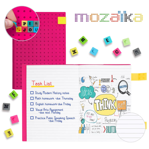 WAFF Mozaika Journal Combo with Pins (Large) WAFF World Gifts Inc.