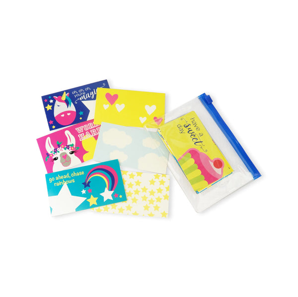 Lunch Box Notes (24 Full Color Designs) WAFF World Gifts Inc.