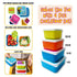 Tropical Stackable Meal Containers (4pcs) WAFF World Gifts Inc.