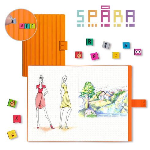 WAFF Spara with Slides Kit (Medium) Notebook (4" x 5.75") WAFF World Gifts Inc. World Gifts Inc.