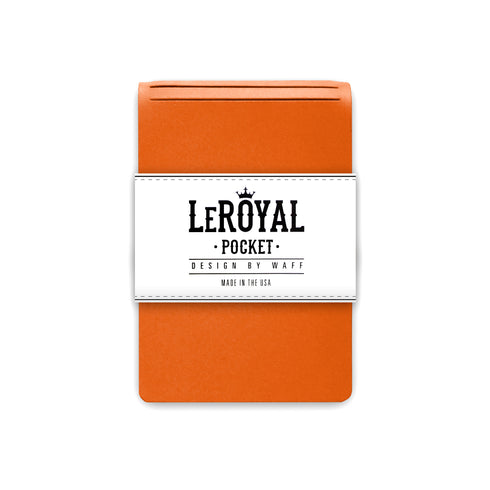 WAFF LeRoyal Pocket - Burnt Orange - WAFF World Gifts Inc.