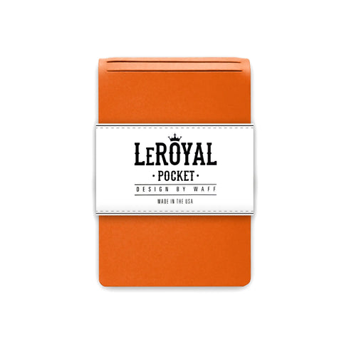 WAFF LeRoyal Pocket - Burnt Orange - WAFF World Gifts Inc.
