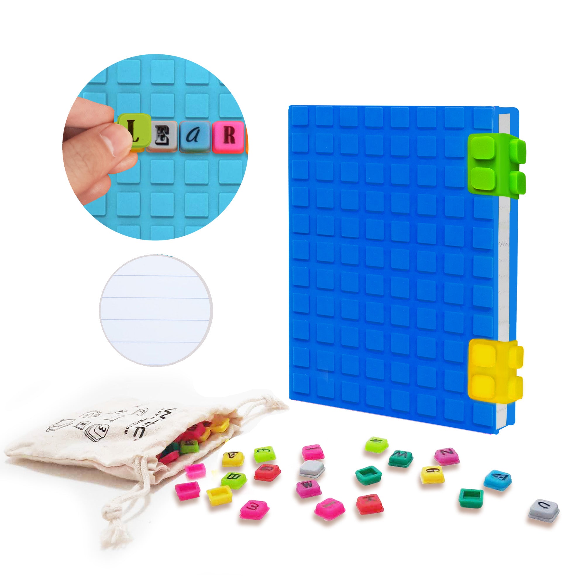 WAFF Journal Combo Kit - Blue / Mini