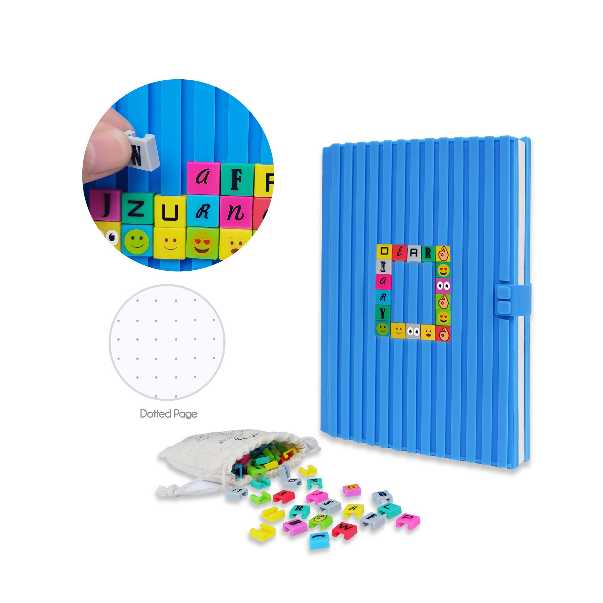 LIQUIDATION- SPARA JOURNAL COMBO KIT - BLUE / MEDIUM