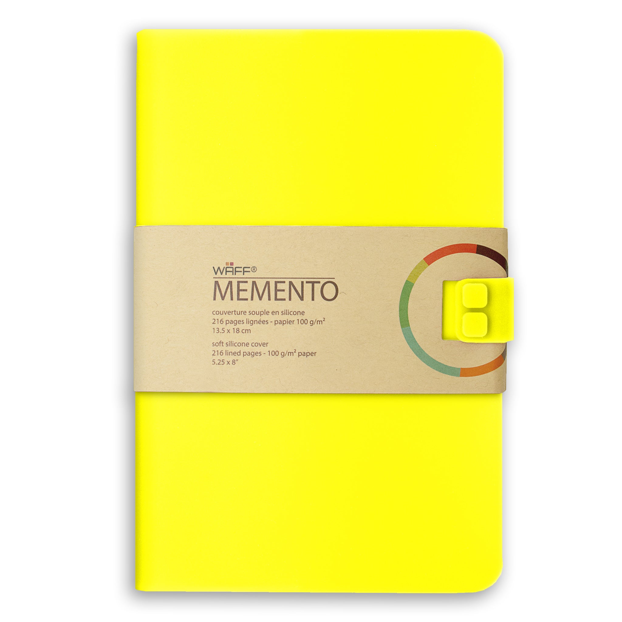 WAFF Memento Journal - Large Yellow