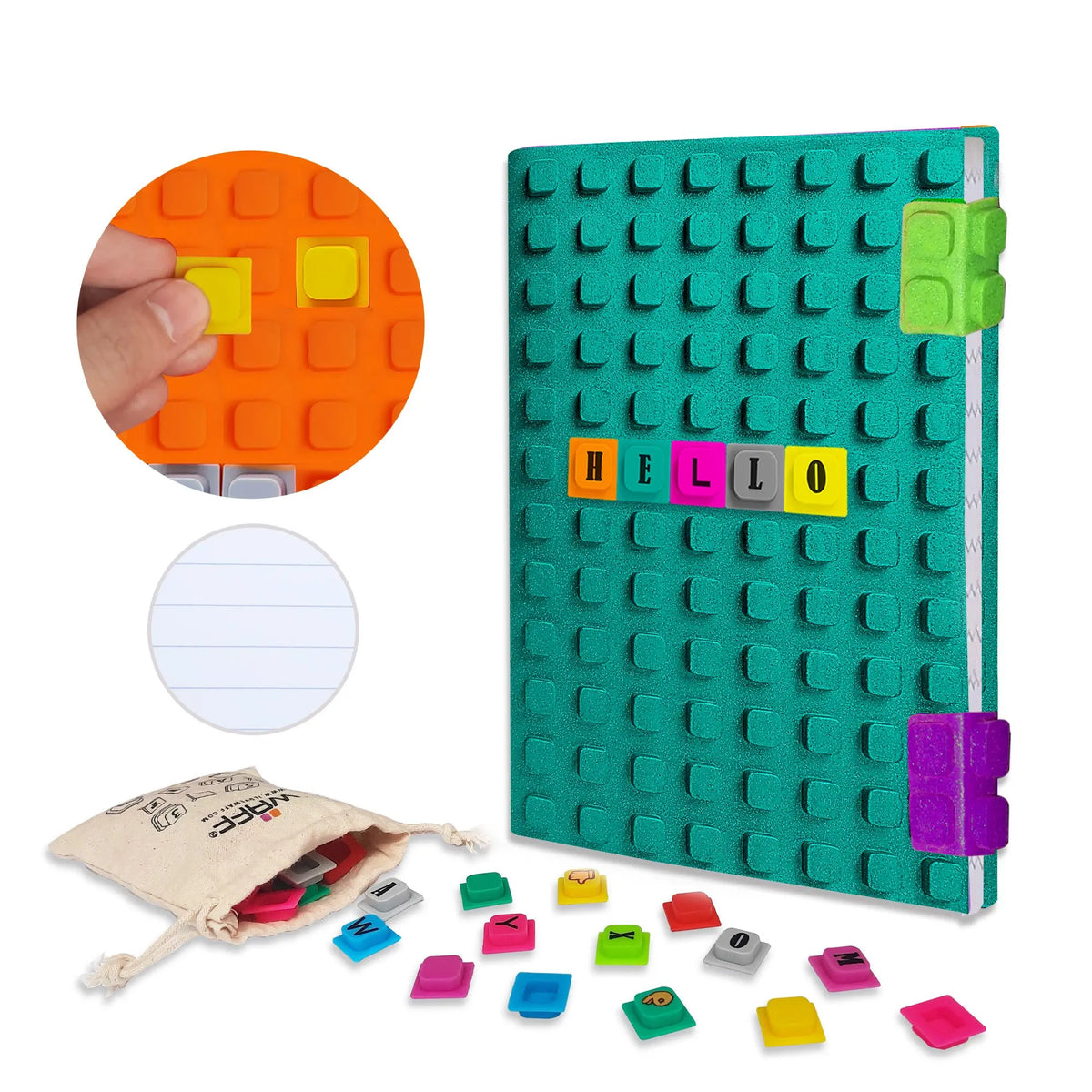WAFF Glitter Combo (Large) with Assorted Decorative Cubes – WAFF World ...