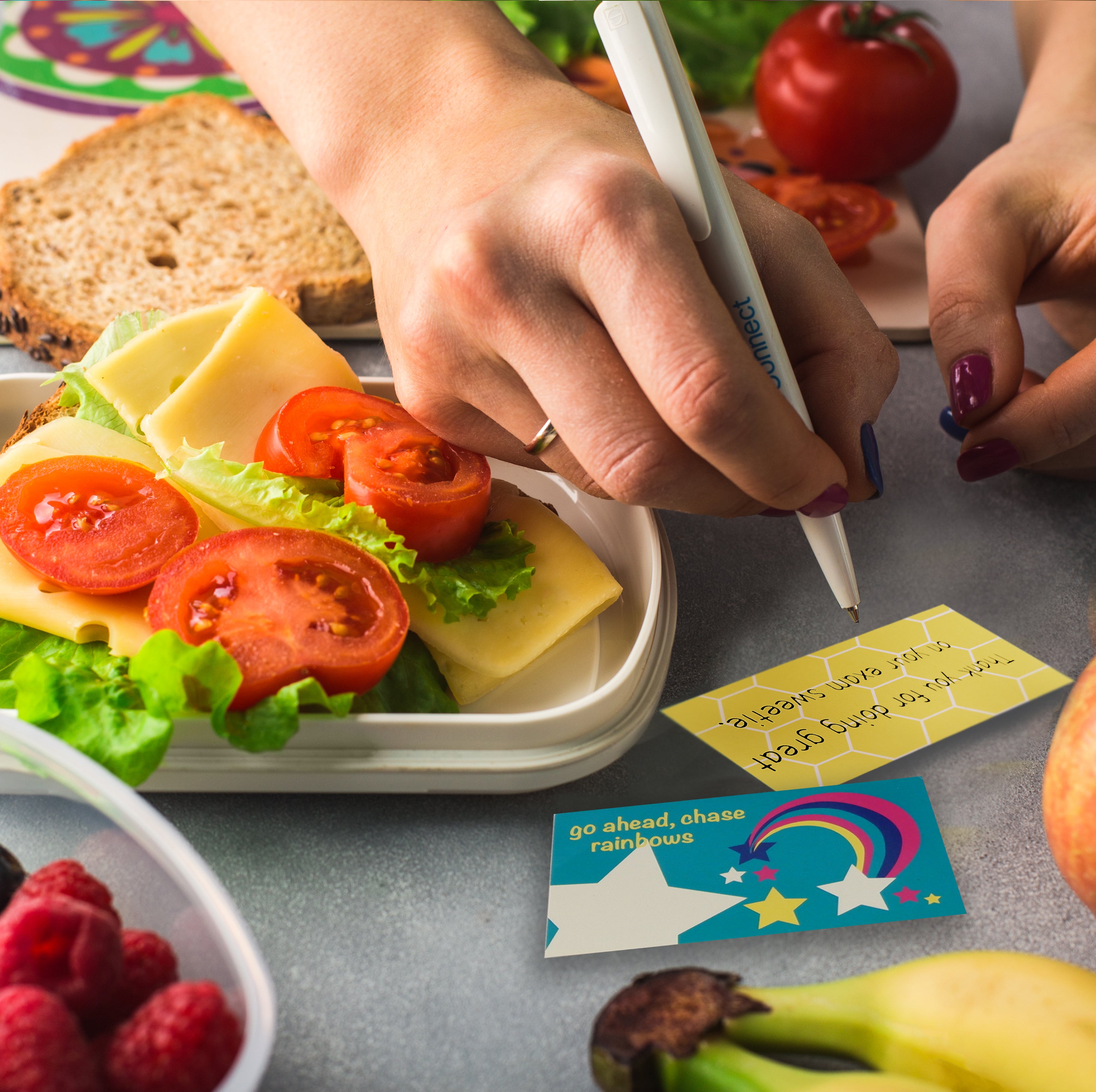 Lunch Box Notes-24 full color designs