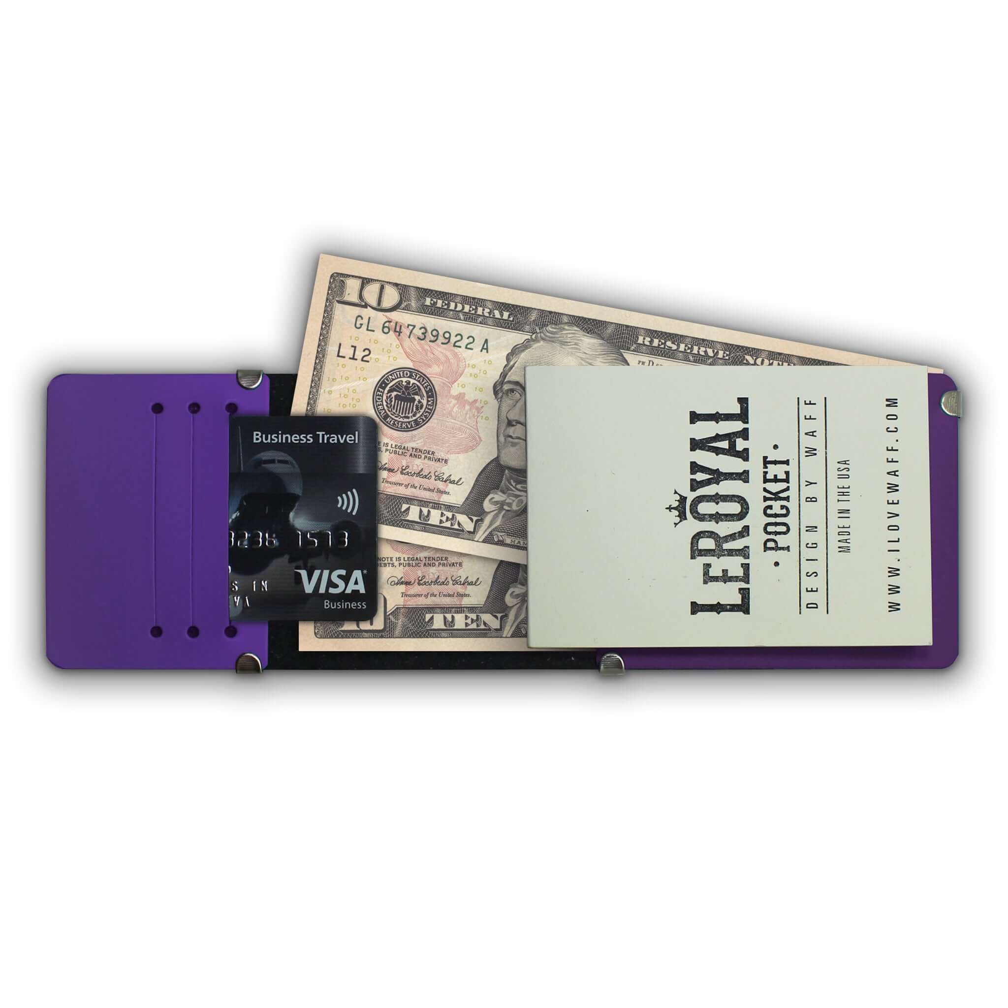 WaffWorld LeRoyal Pocket - Purple
