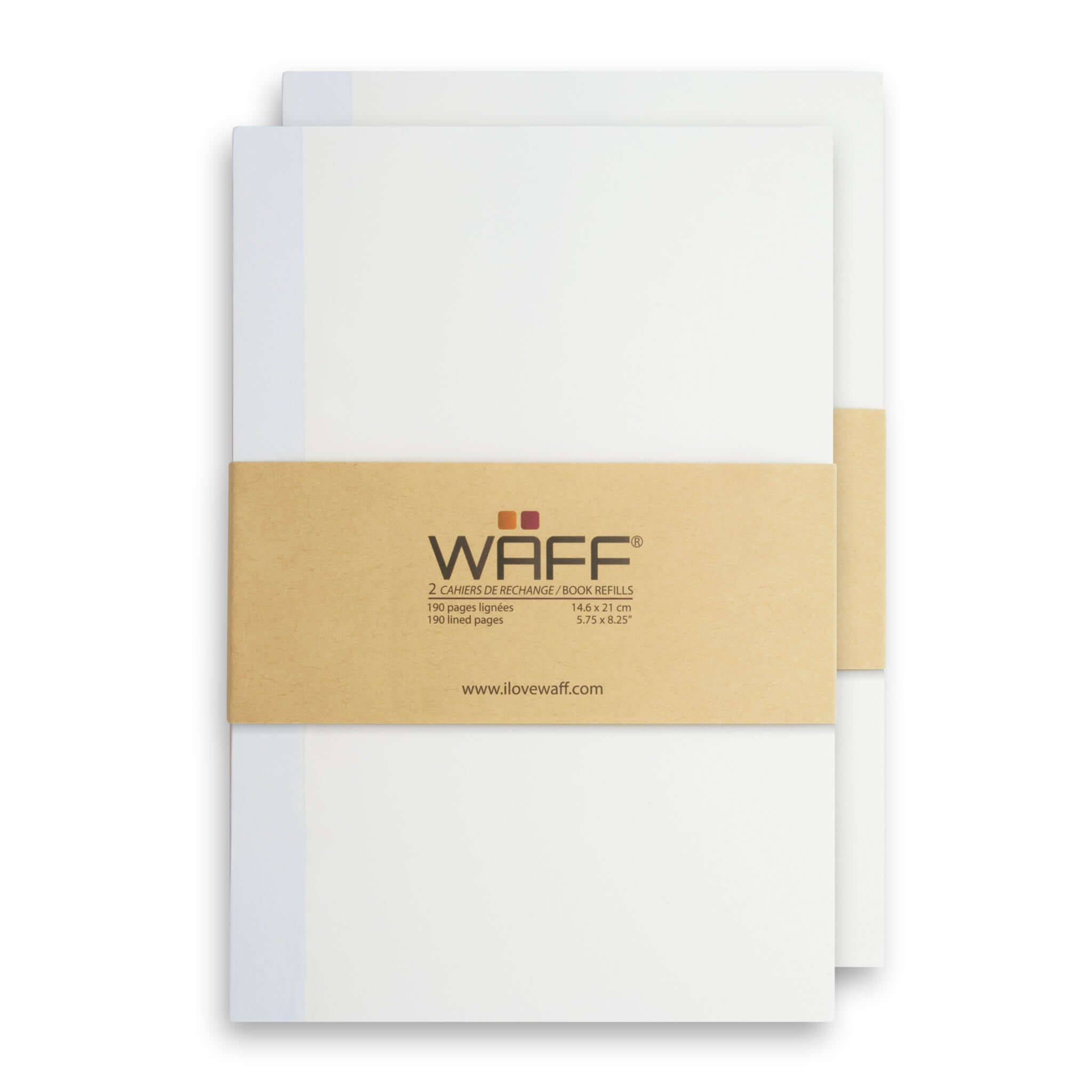 WAFF Journal Refills - Medium - custom writing journal