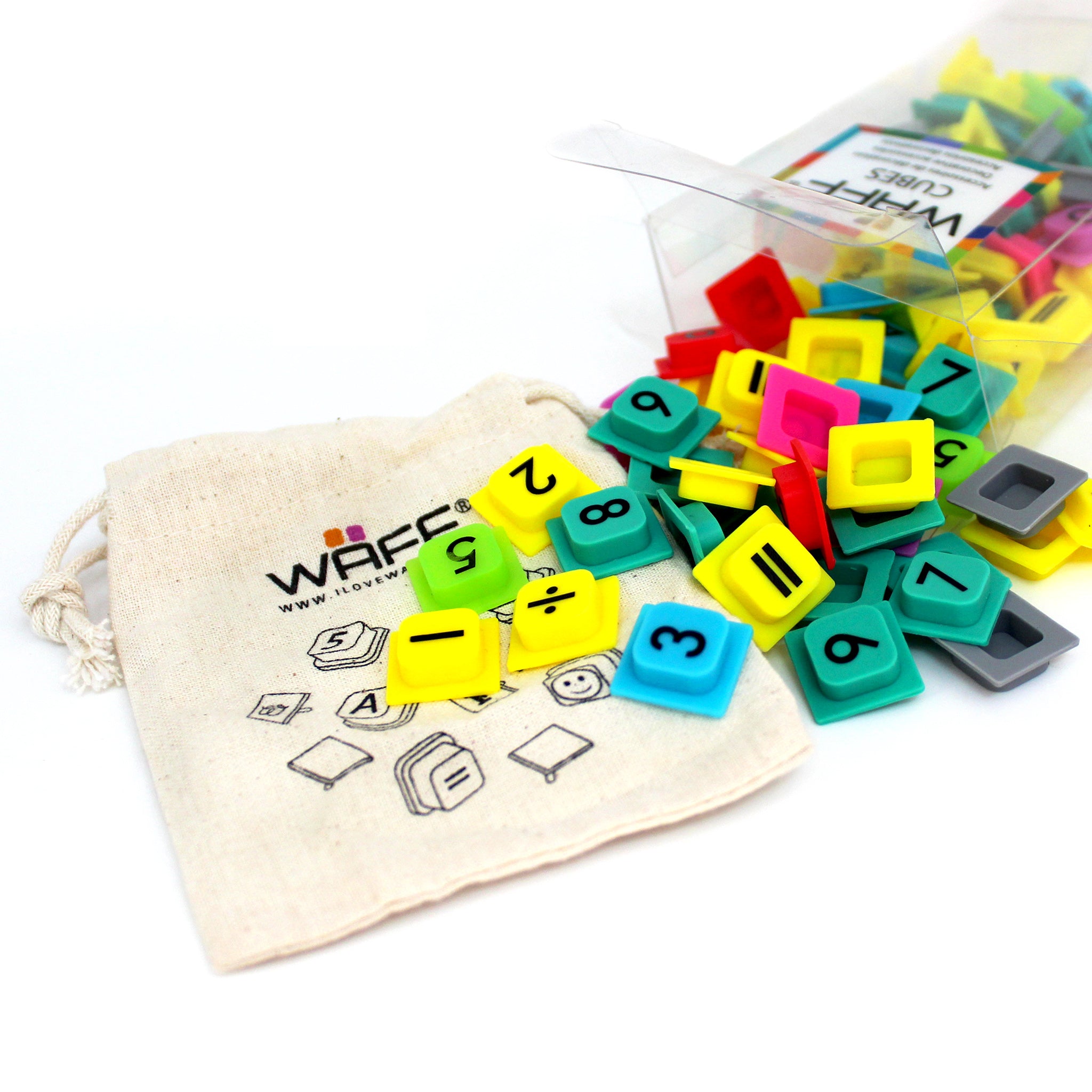 WAFF Cubes - Math learning notebooks