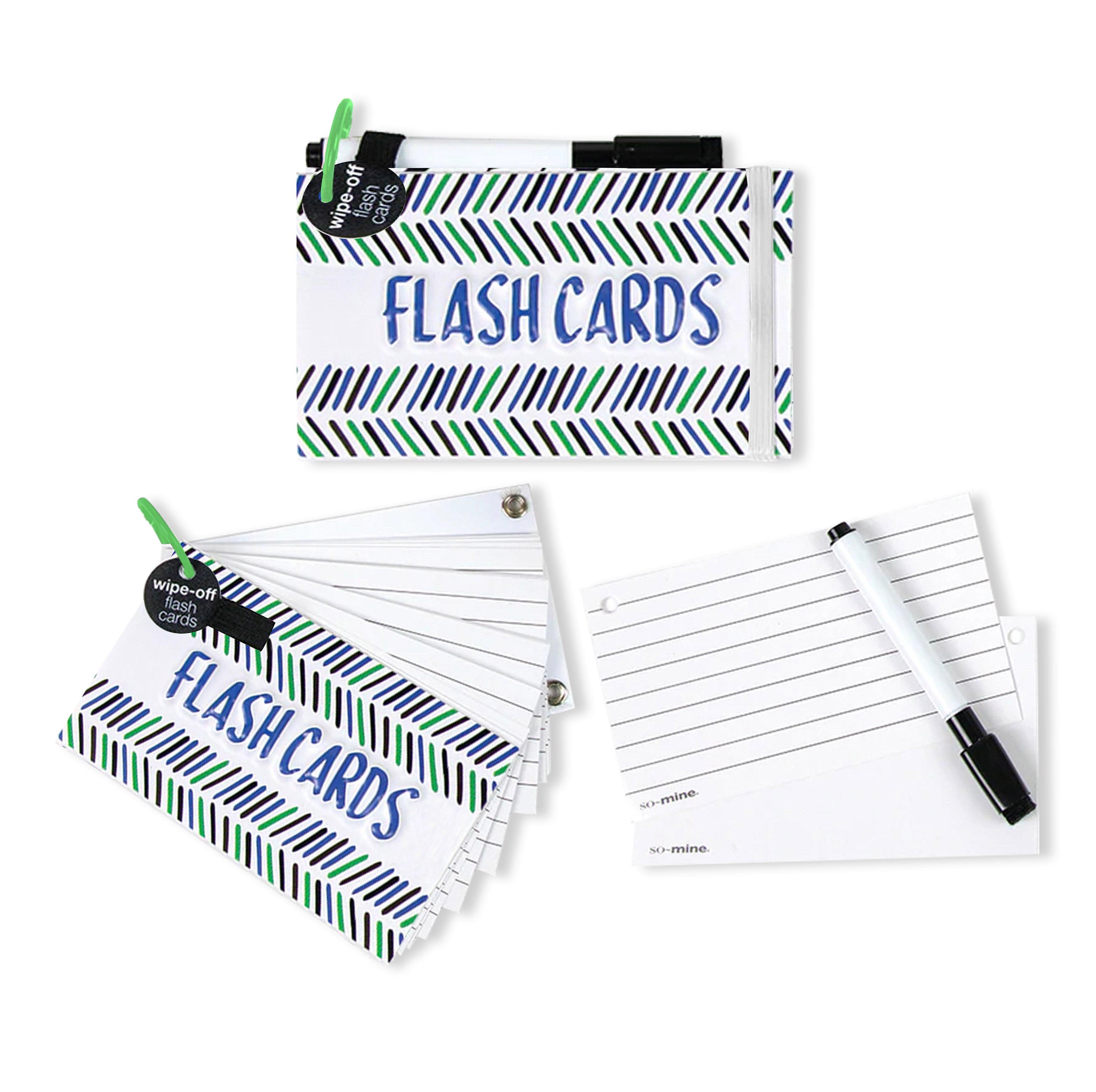 Wipe Off Flash Cards-Words